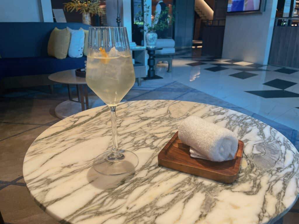 ウェルカムドリンク