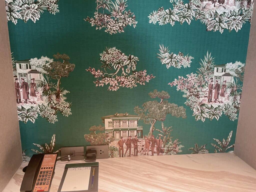 デザイン性のある壁紙