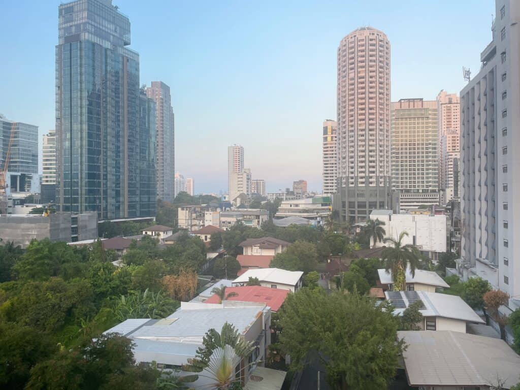 客室からの眺望