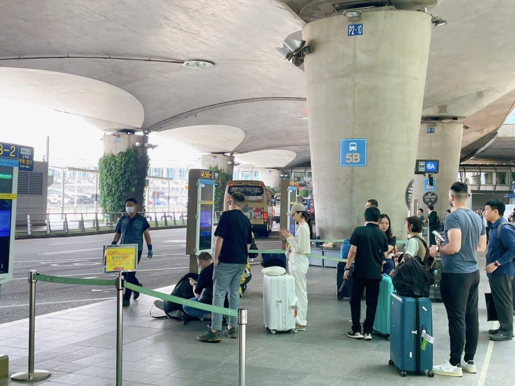 リムジンバス乗り場