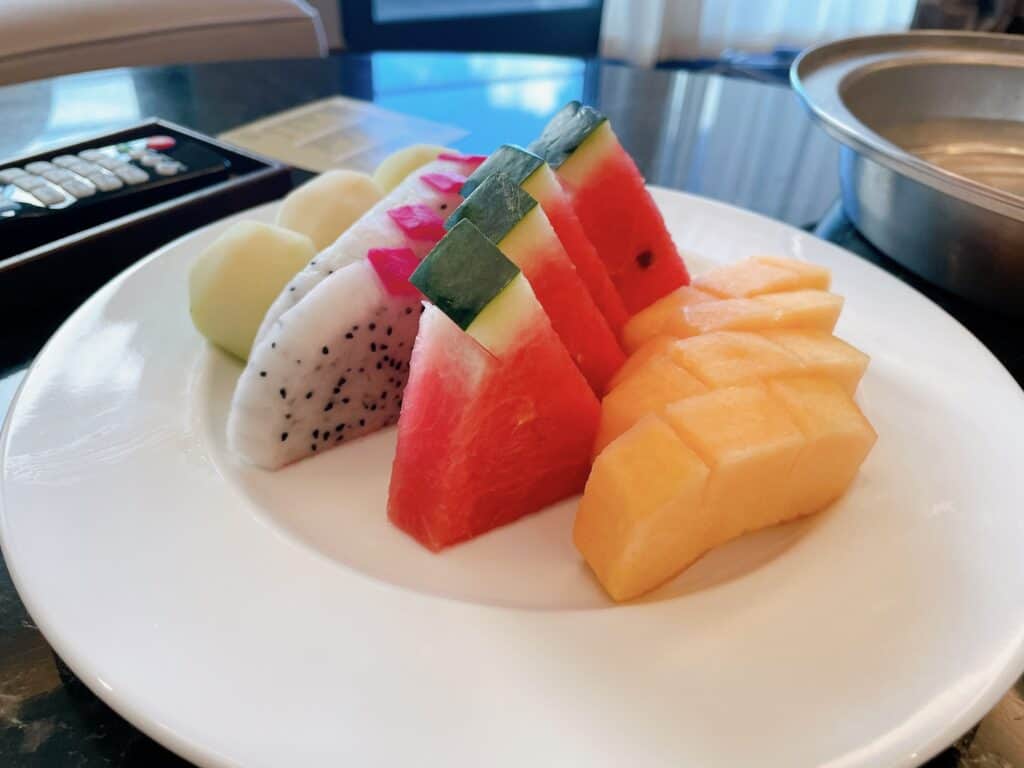 ウェルカムフルーツ