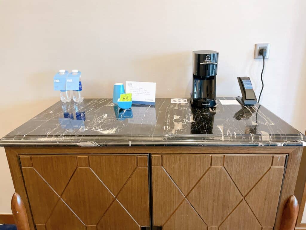 ミニバーコーナー