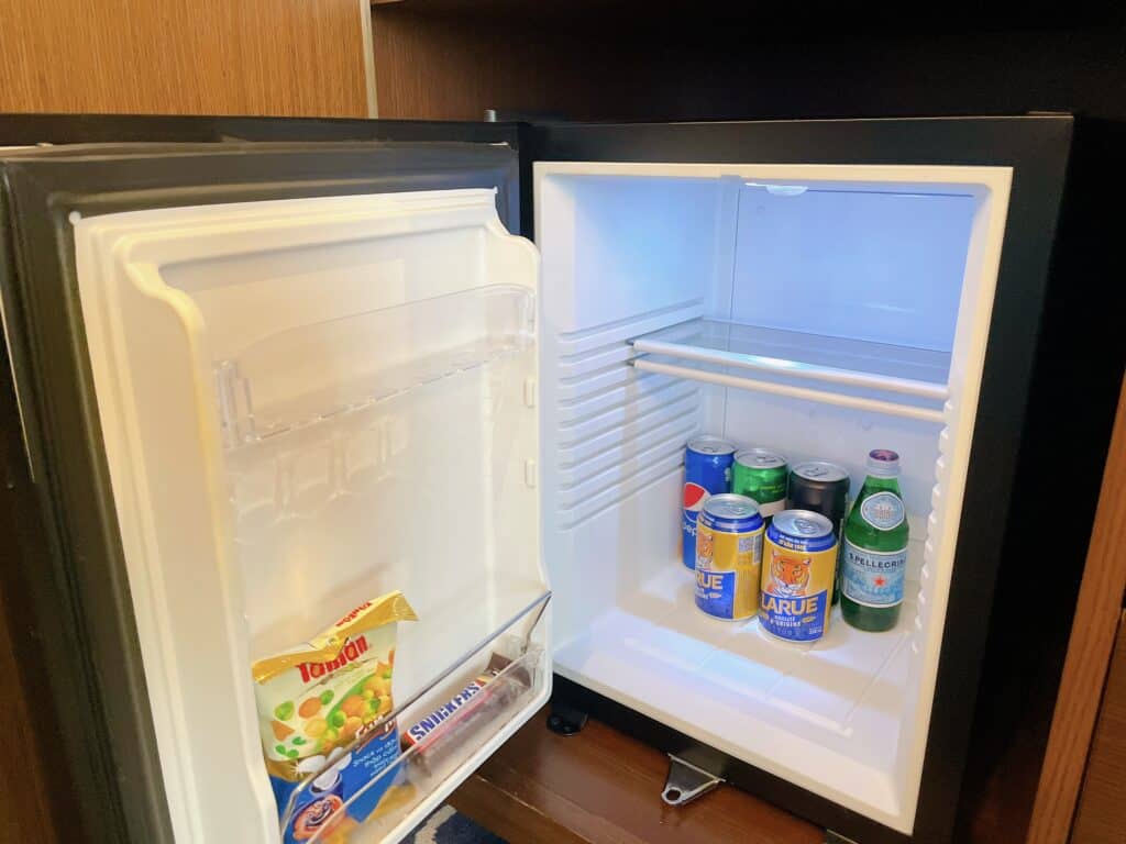 冷蔵庫内の様子
