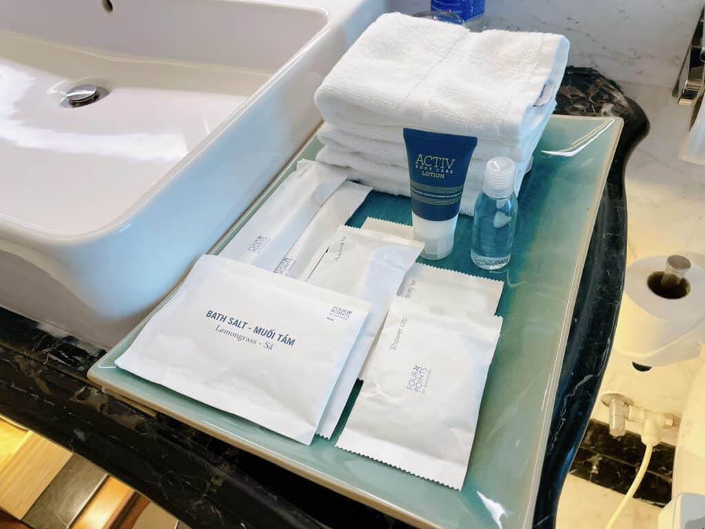 無料の基礎アメニティ