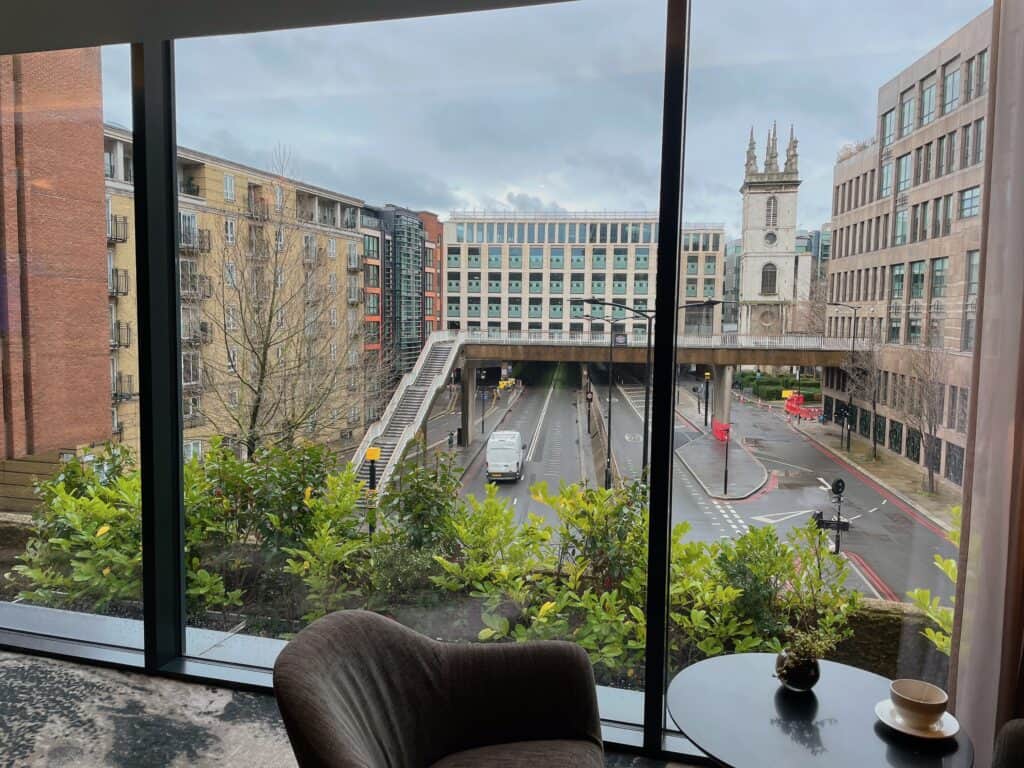 ウェスティンクラブ内からの眺望