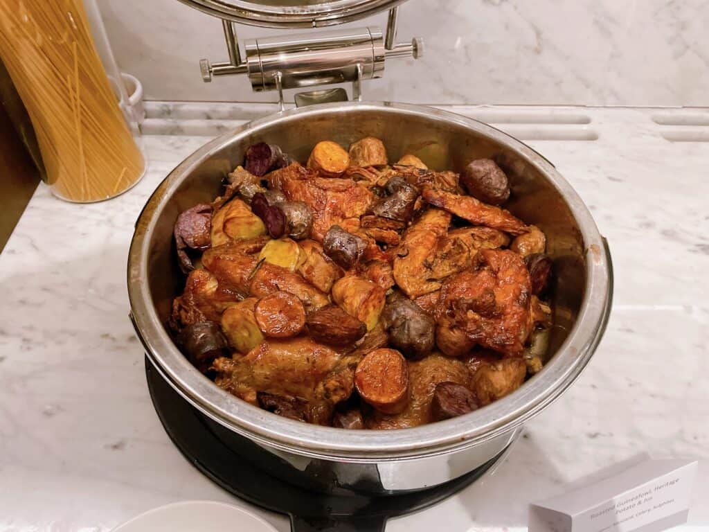 BBQ風味のチキン