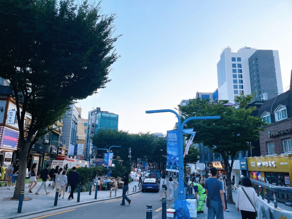 ホンデの街並み