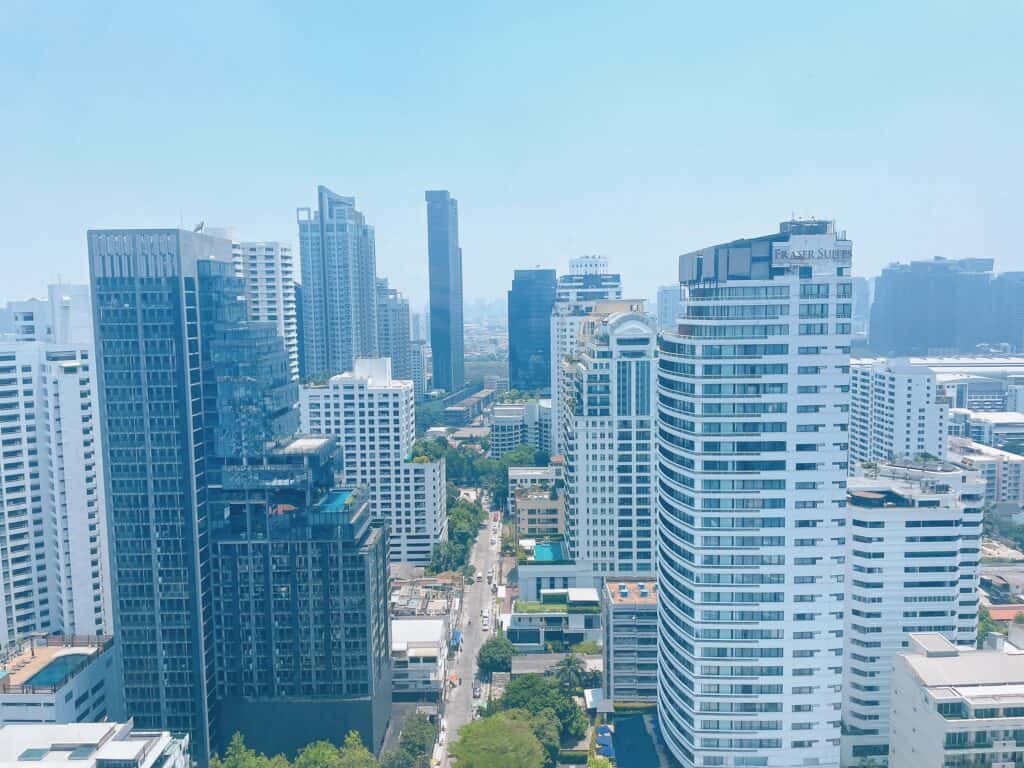 部屋からの眺望