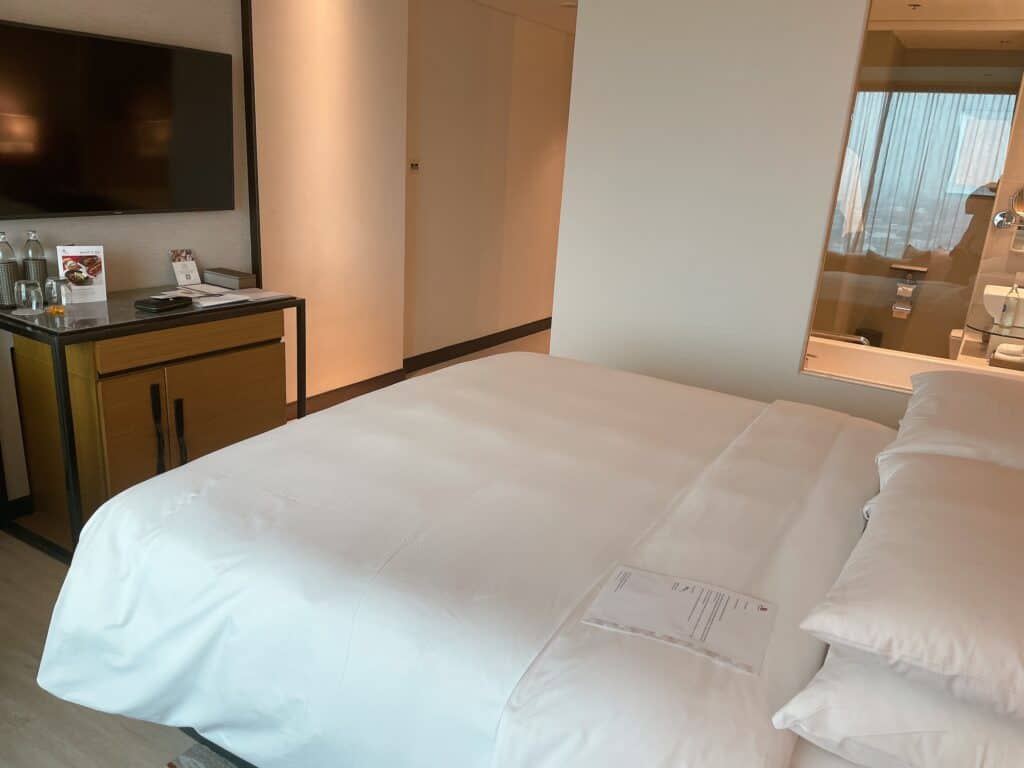 別角度から撮影したキングルームのお部屋全体の様子