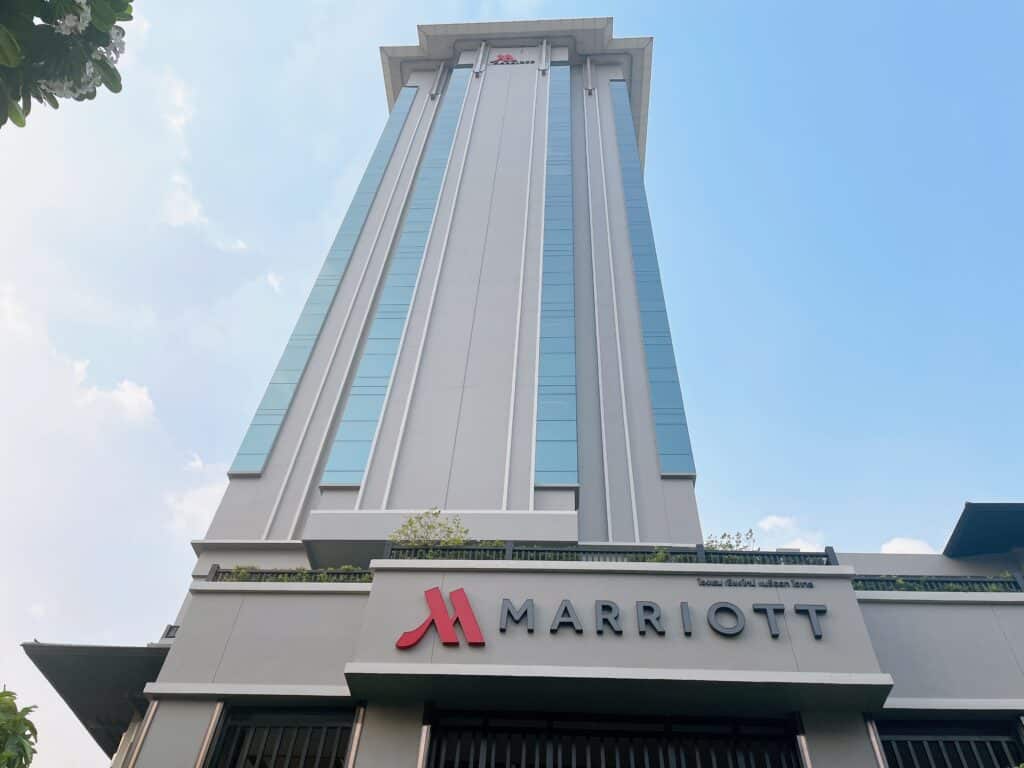 チェンマイマリオットホテルの外観
