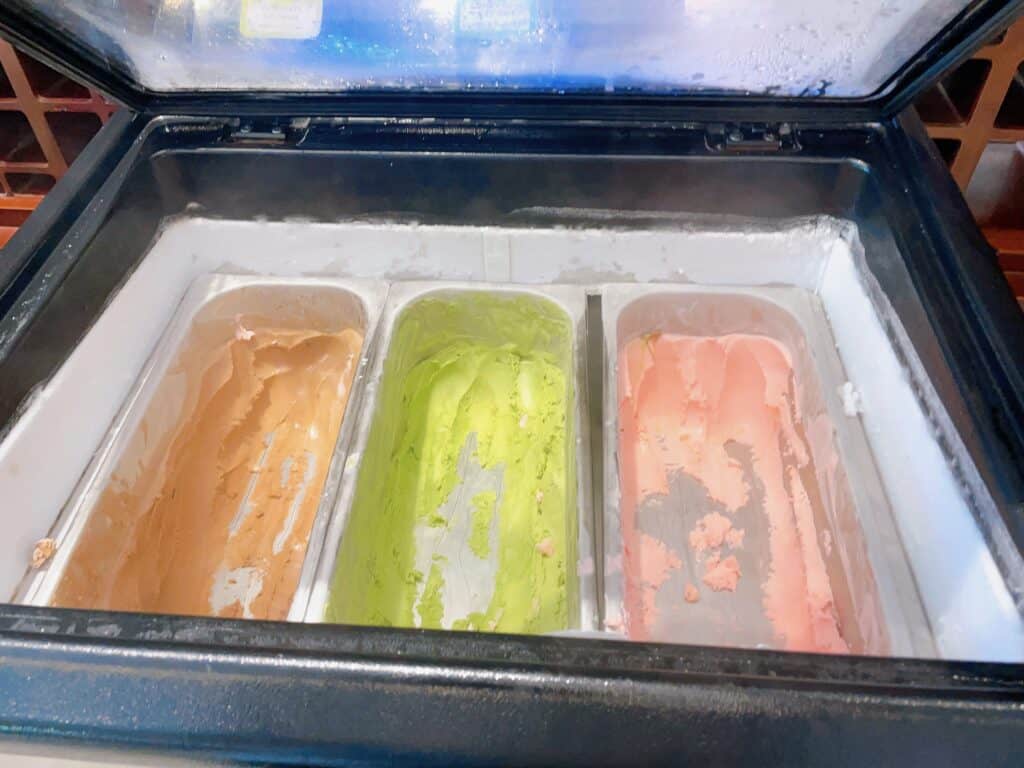 アイスクリームコーナー
