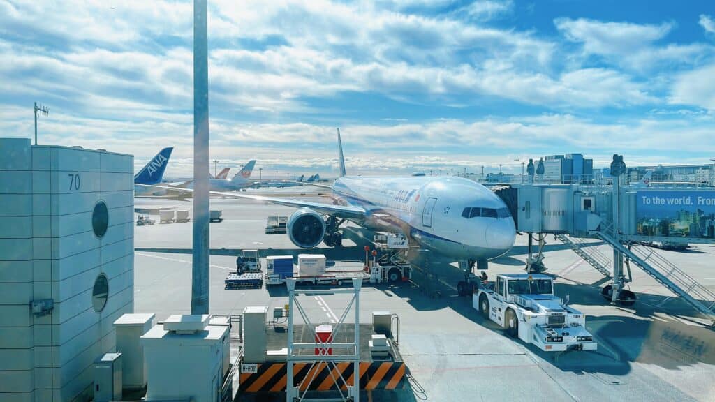 ANAボーイング777-300ERの機材