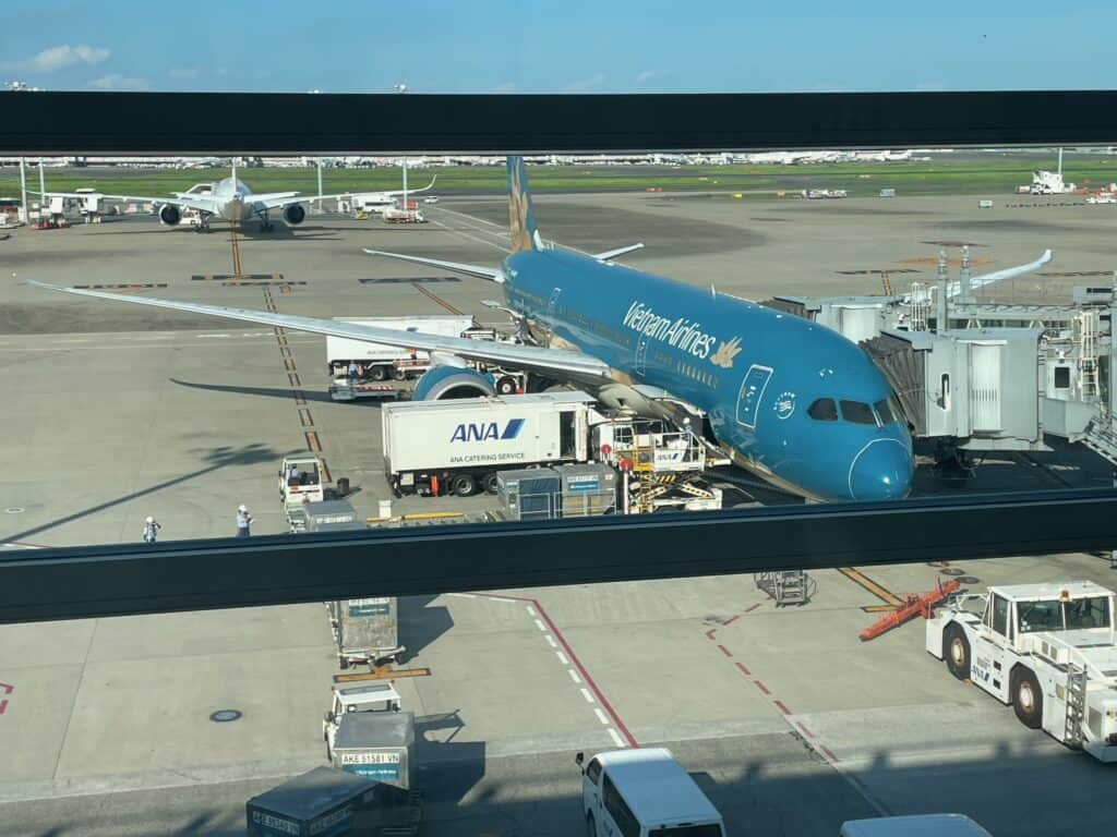 ベトナム航空 B787-9の機材