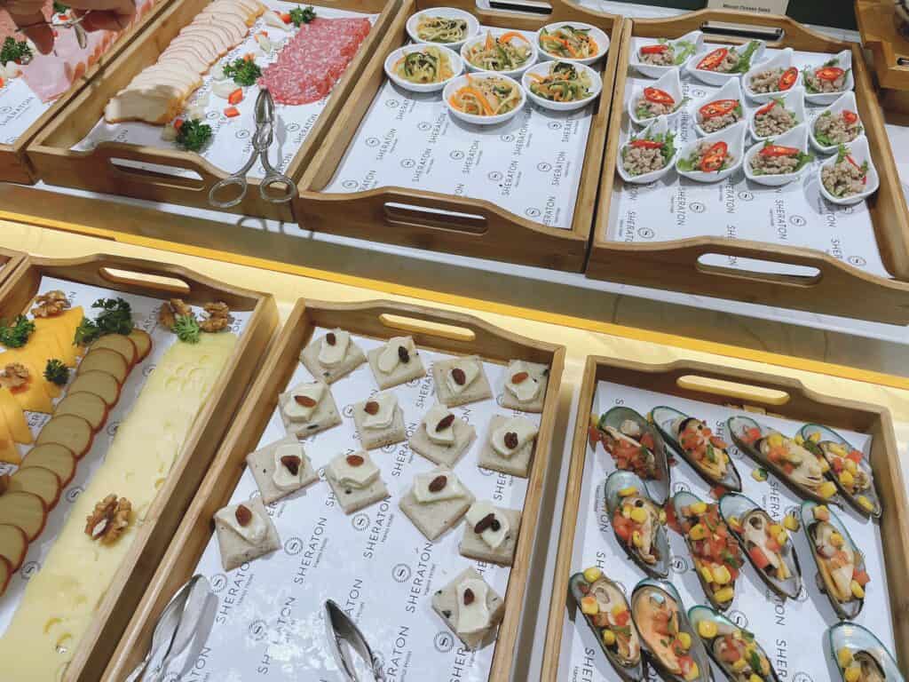 ワインに合うようなカナッペ類