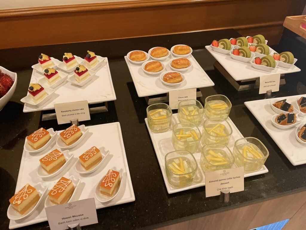 スイーツコーナー