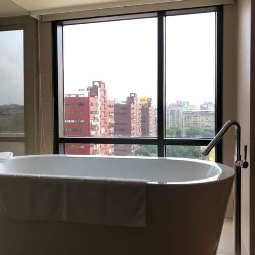 ホテル コッツィ ミンシェン タイペイのバスルーム