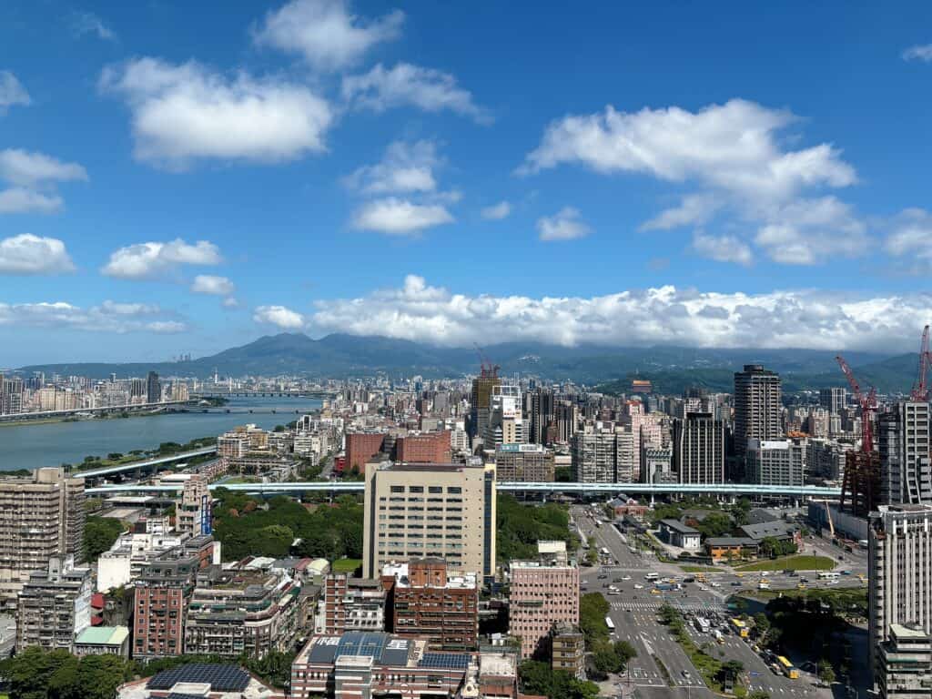 ソラリア西鉄ホテル台北のお部屋からの眺望