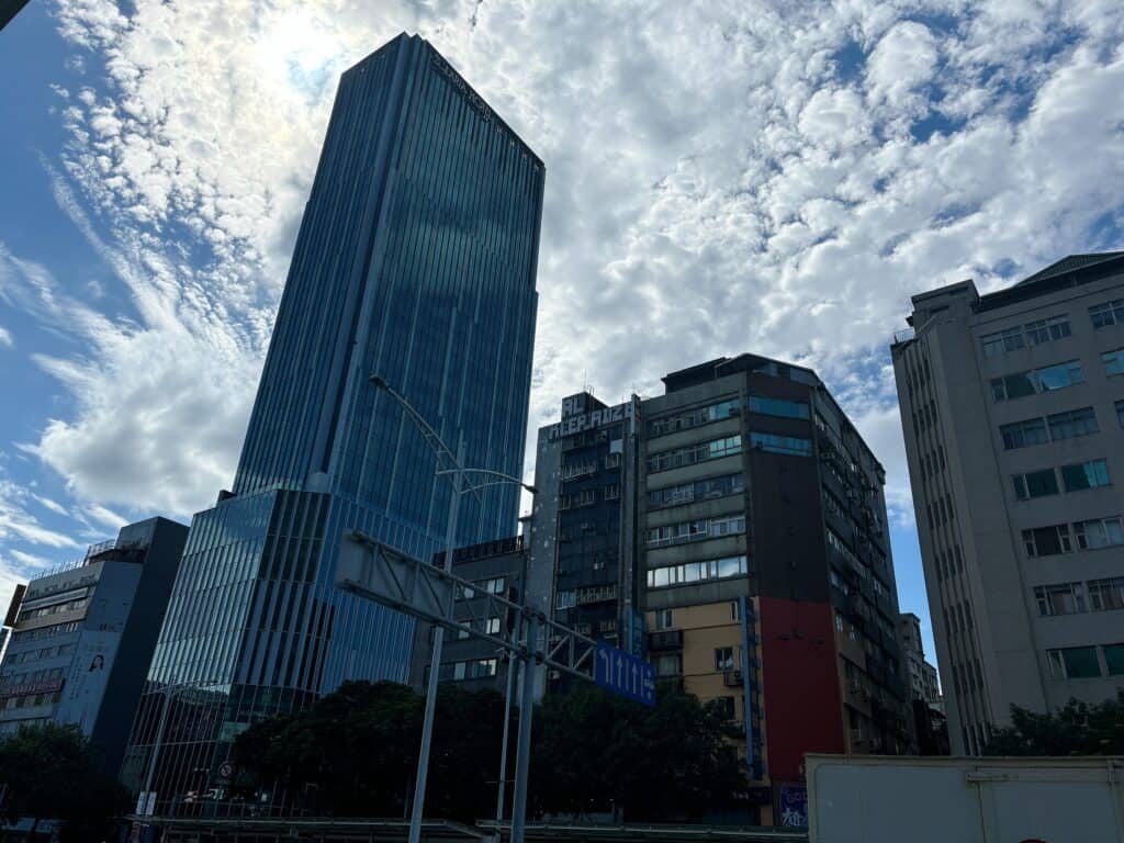 ソラリア西鉄台北西門の外観