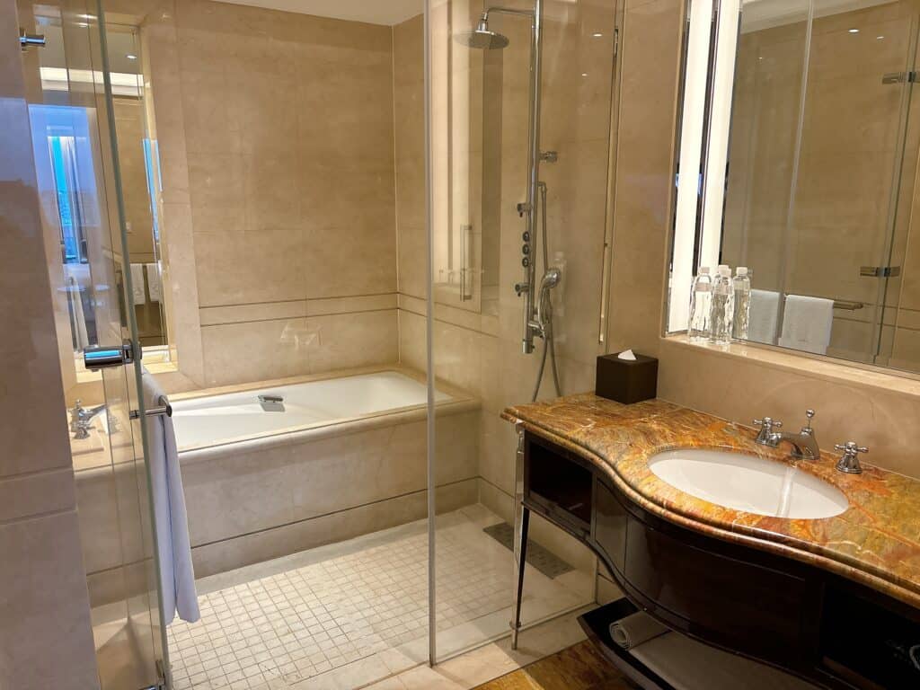 オークラプレステージ台北のバスルーム