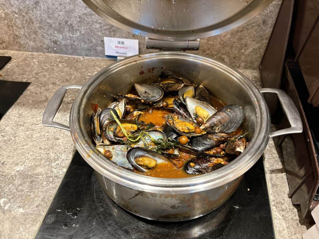 ムール貝の蒸し