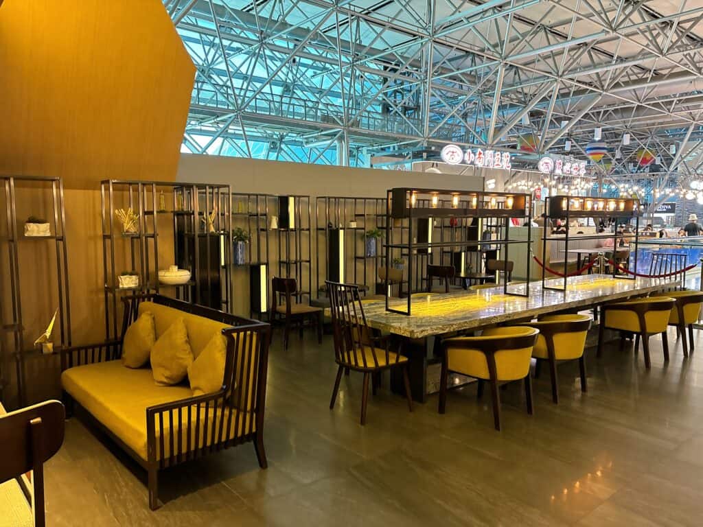 Plaza Premium Lounge内の様子