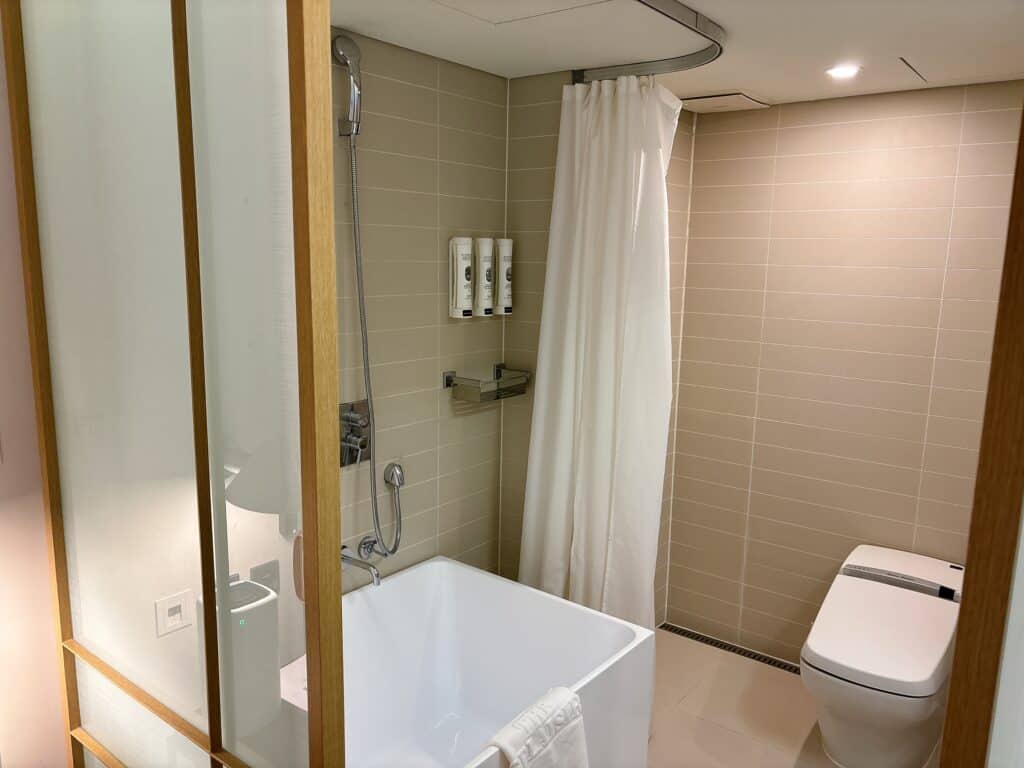 相鉄ホテルズ ザ・スプラジール ソウル明洞のバスルーム