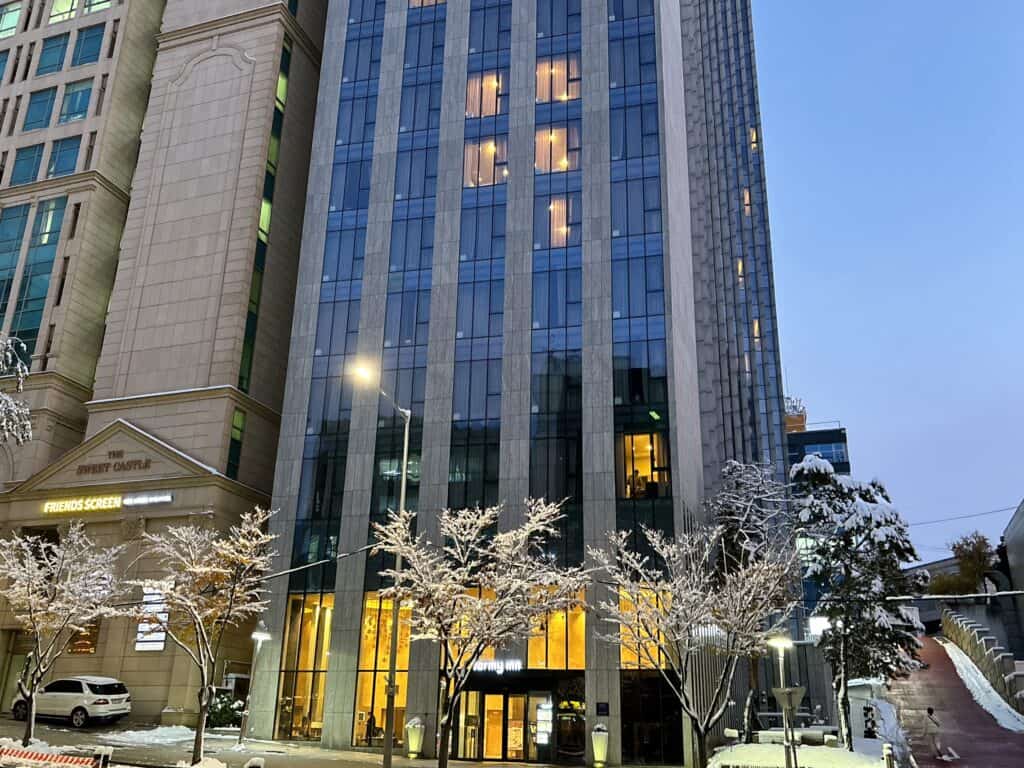 ドーミーインソウルの外観