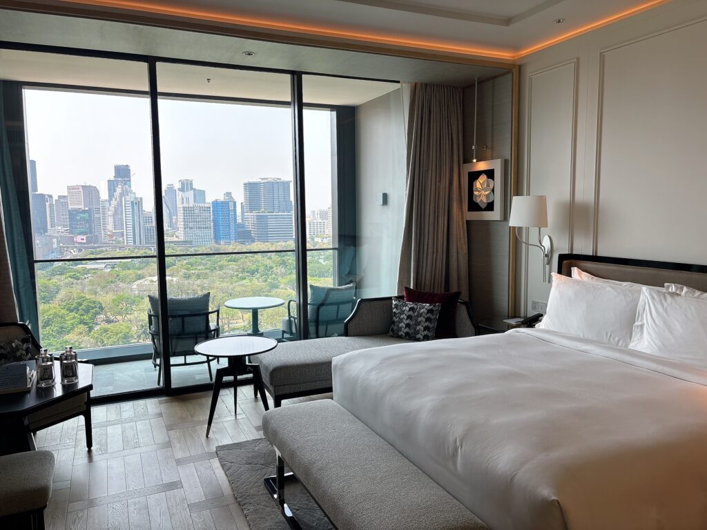 リッツカールトンバンコクの客室