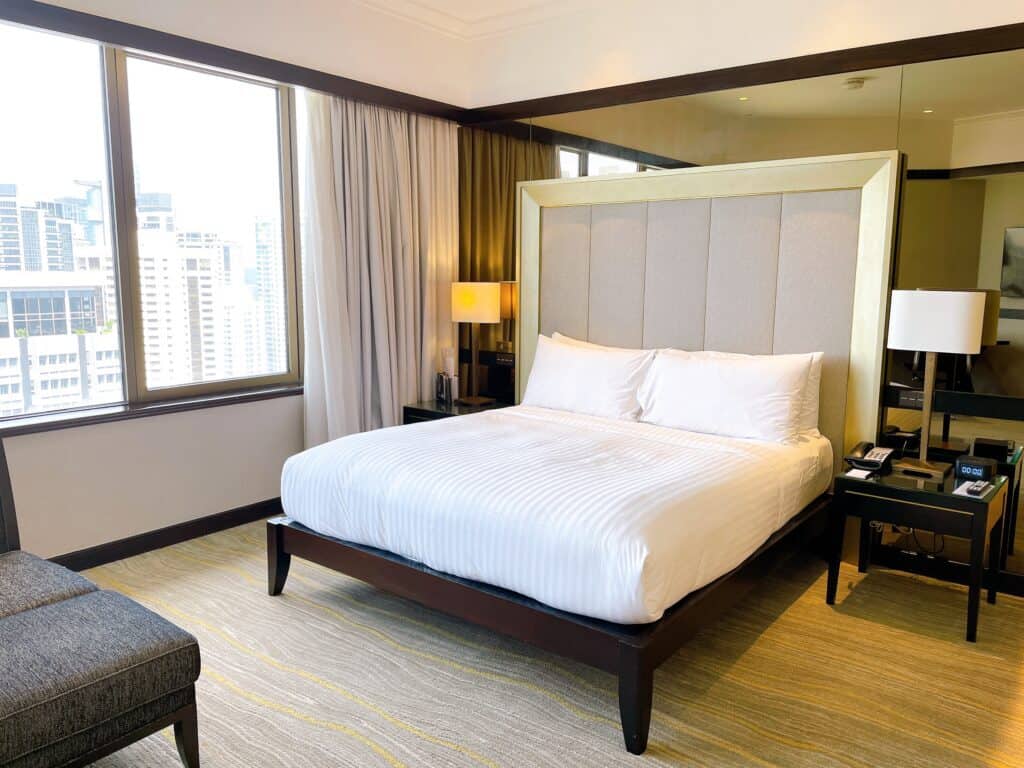 シンガポール マリオット タン プラザ ホテルの客室