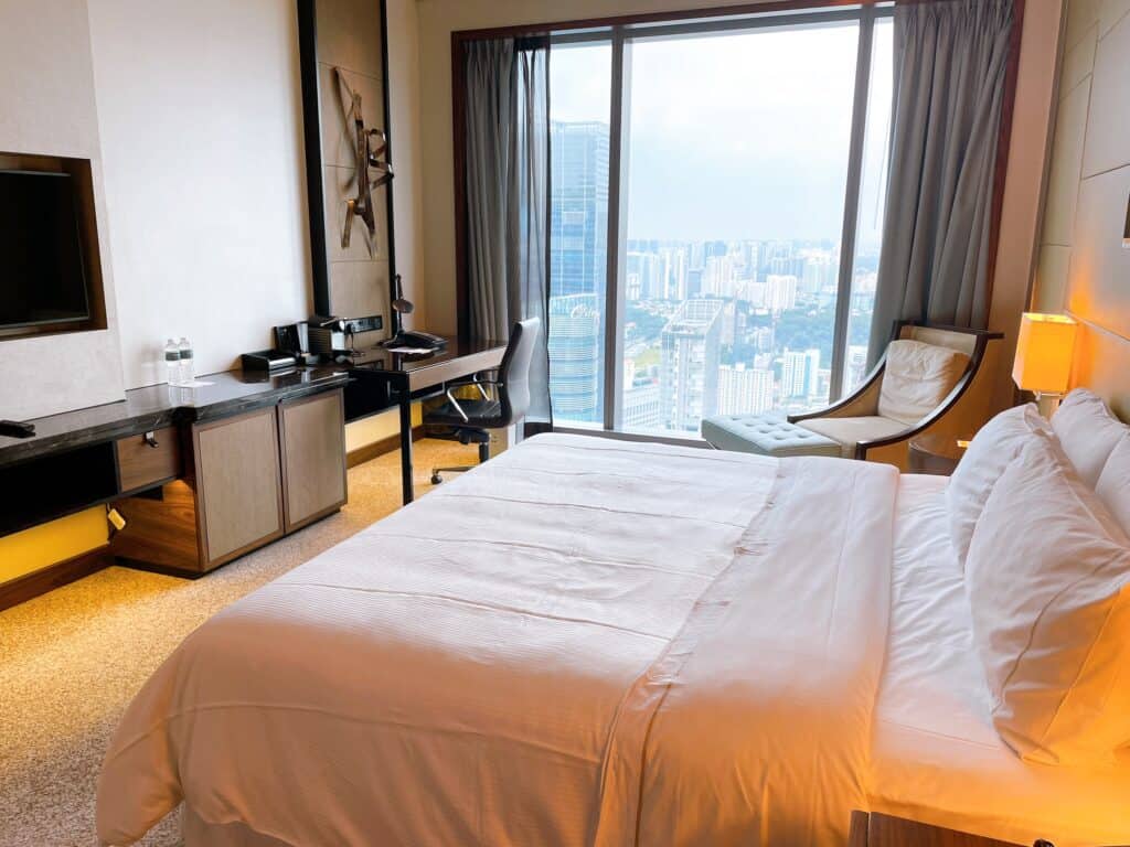 ウェスティンシンガポールの客室