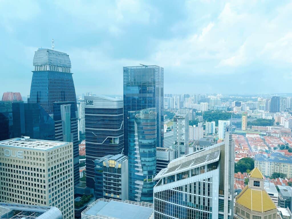 ウェスティンシンガポールからの眺望