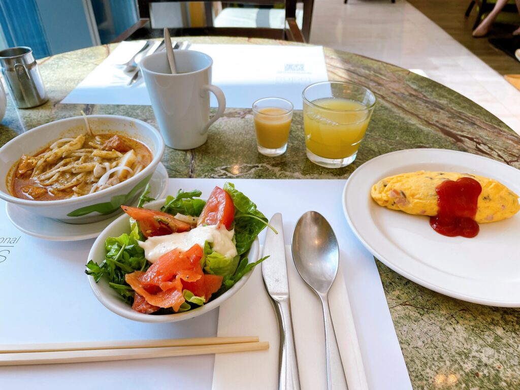 ウェスティンシンガポールの朝食