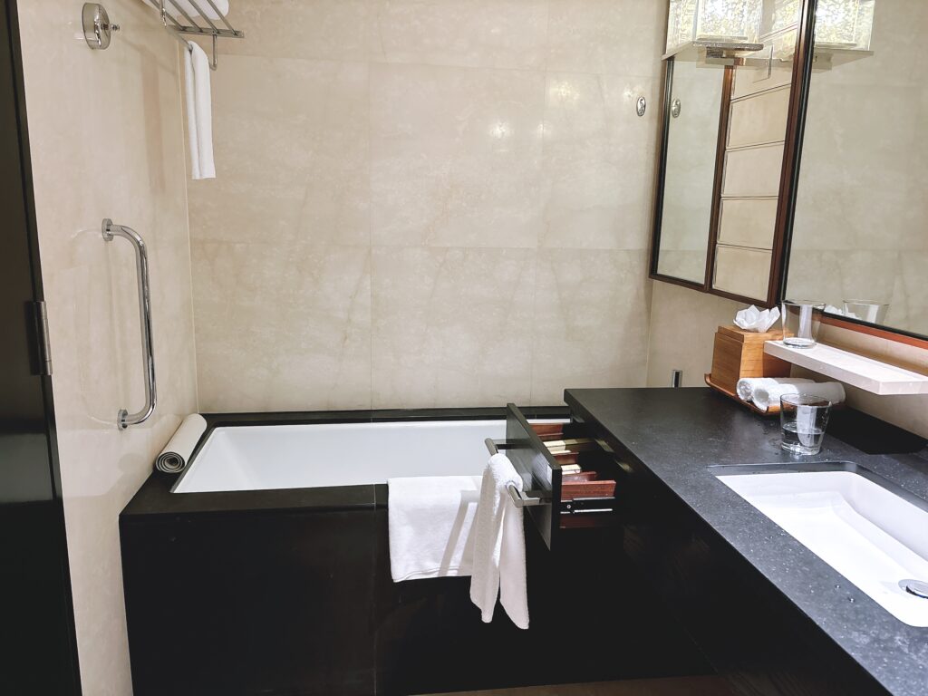 シャングリラシンガポールのバスルーム