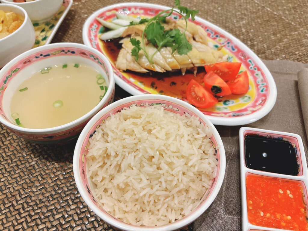 シャングリラシンガポールのチキンライス