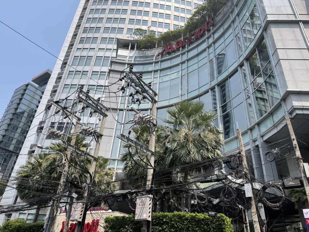 バンコクマリオットスクンビットの外観