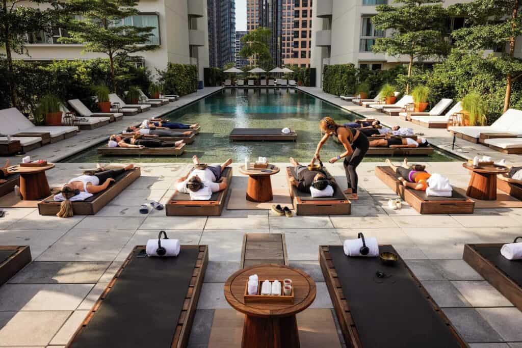 ザ・シンガポール・エディションのプール