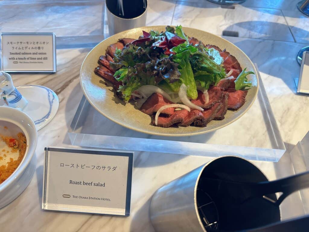 ローストビーフサラダ