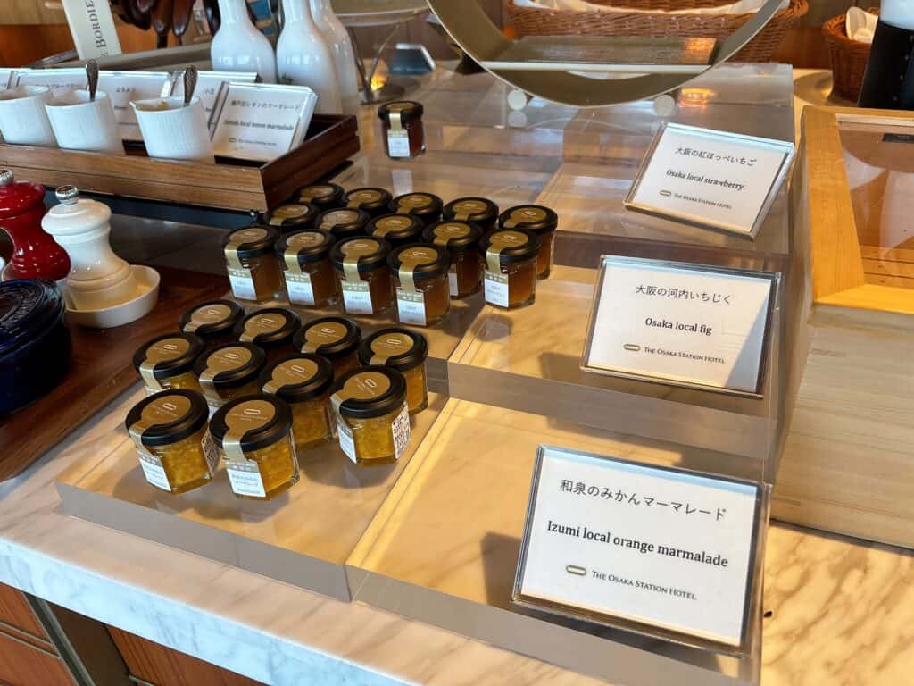 ホテルオリジナルのジャム