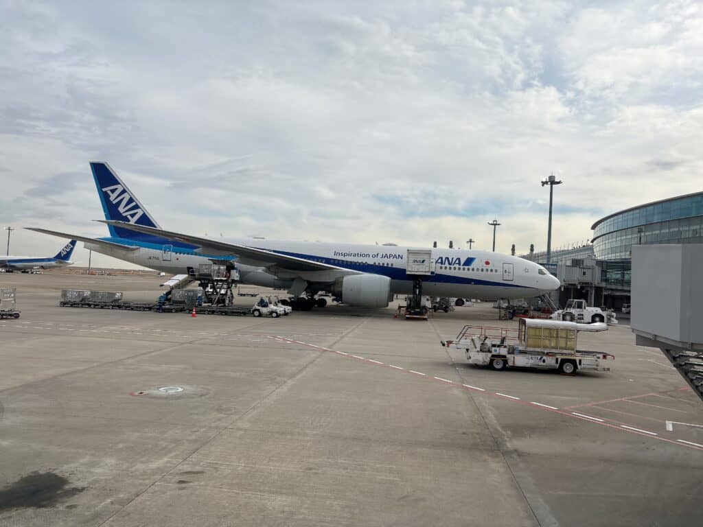 ANAB787の機材