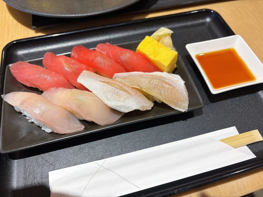 メバチマグロ天身、のどぐろ、鹿児島県産カンパチ