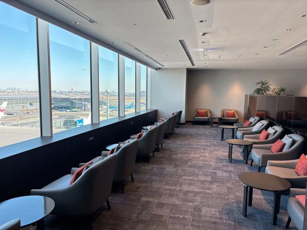 JAL's SALONのリラックススペース