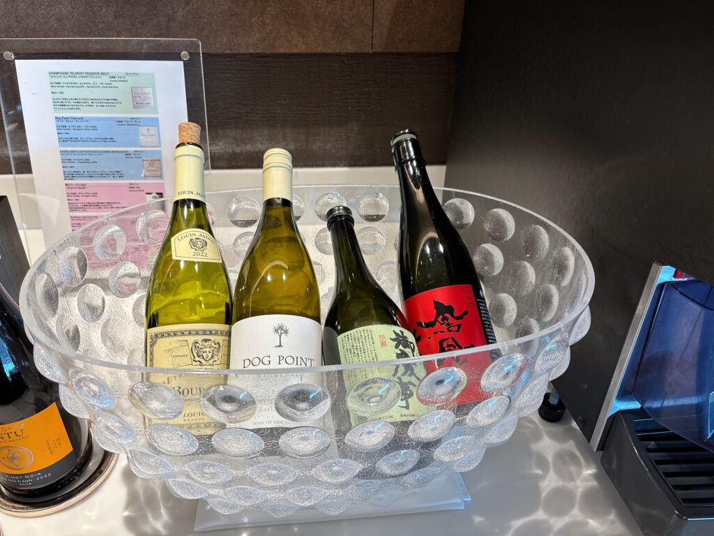 白ワインや日本酒