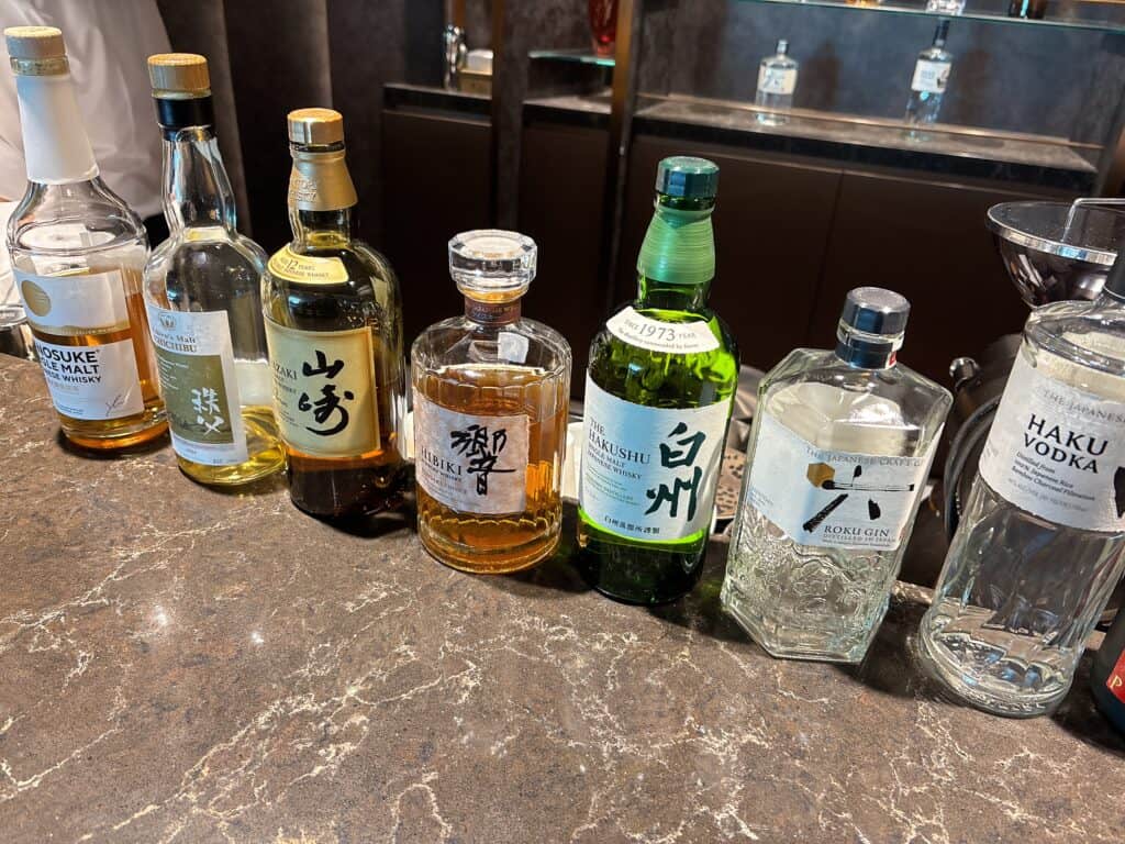 ジャパニーズウイスキーのラインナップ