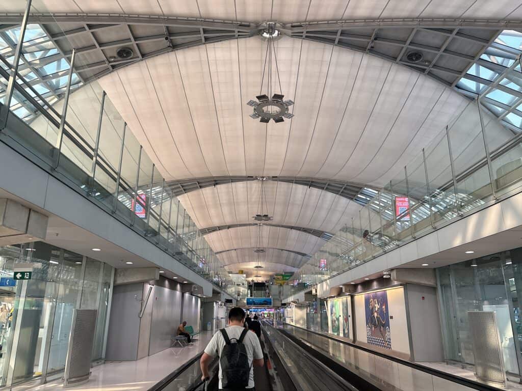 スワンナプーム国際空港到着ゲート