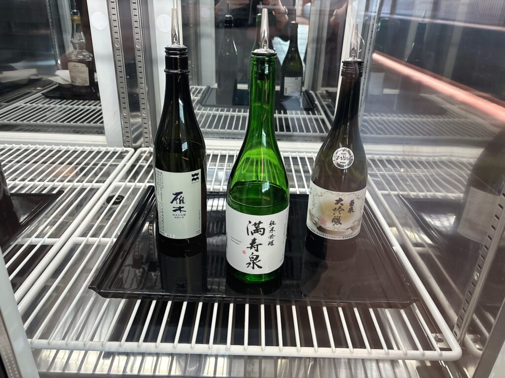 日本酒コーナー