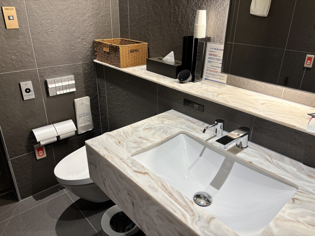 シャワールーム内の様子