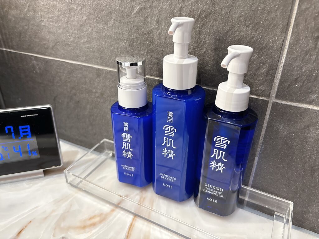 スキンケアセットの雪肌精