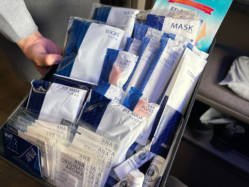 アメニティバスケット