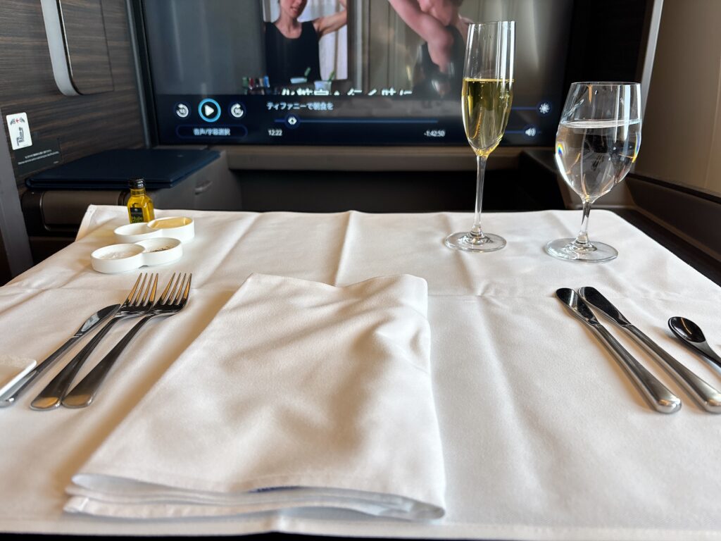 カラトリーのセッティング