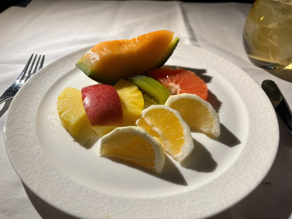 フルーツの盛り合わせ